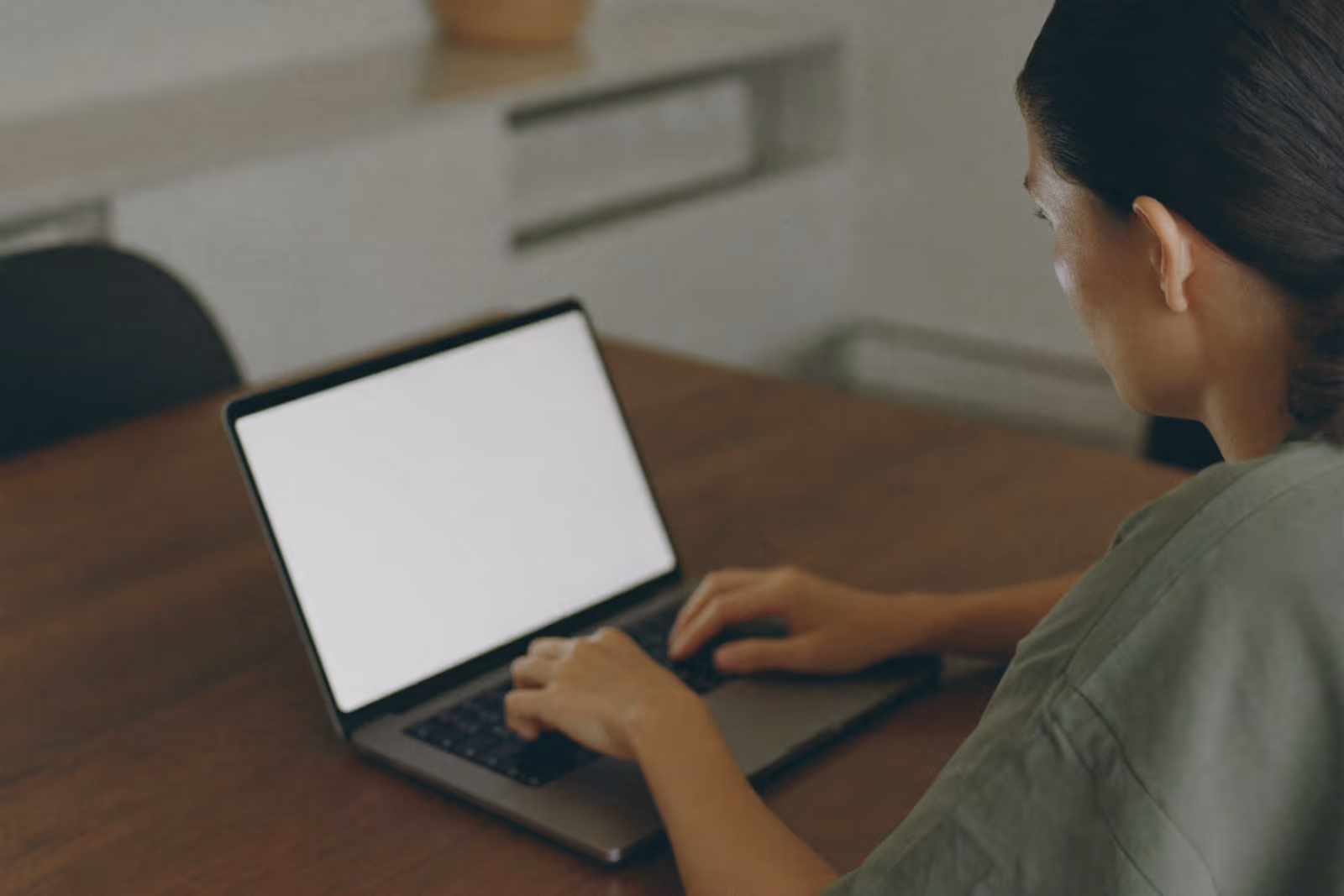 Completing the online health questionnaire at home