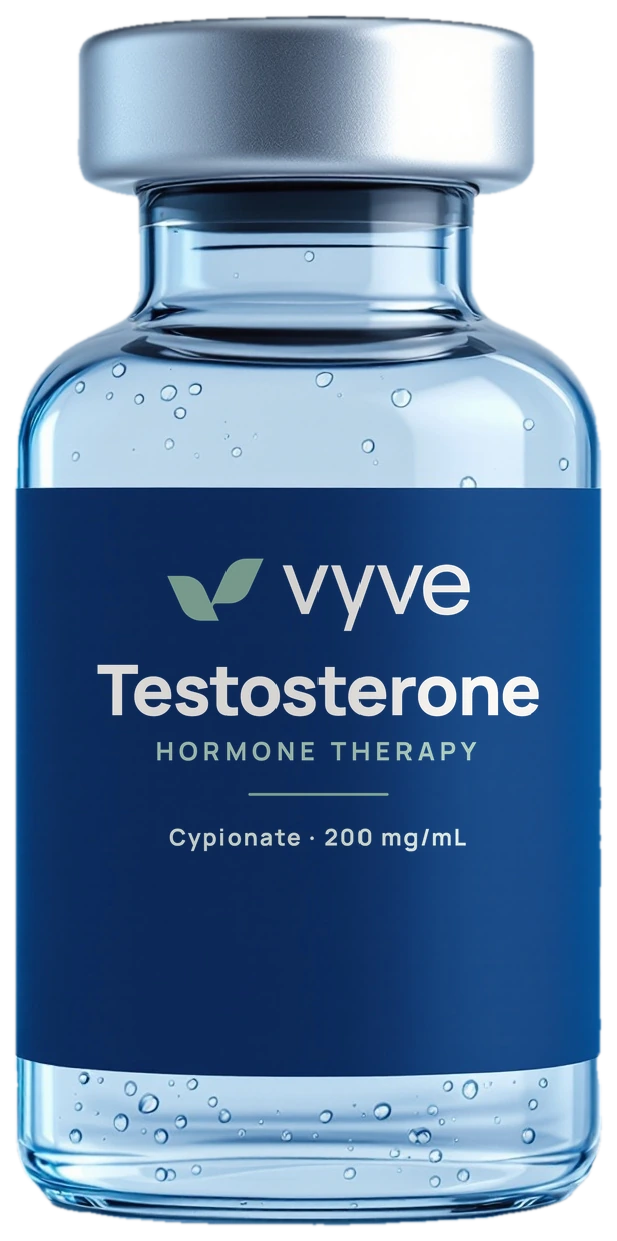 Vyve MD Testosterone, a prescription treatment vial